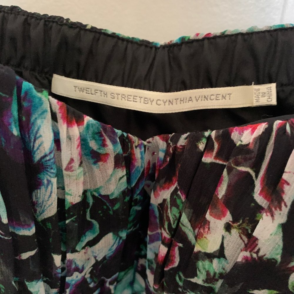 NWT Twelfth Street by Cynthia Vincent Silk Cocktail Mini Dress - Picture 7 of 9